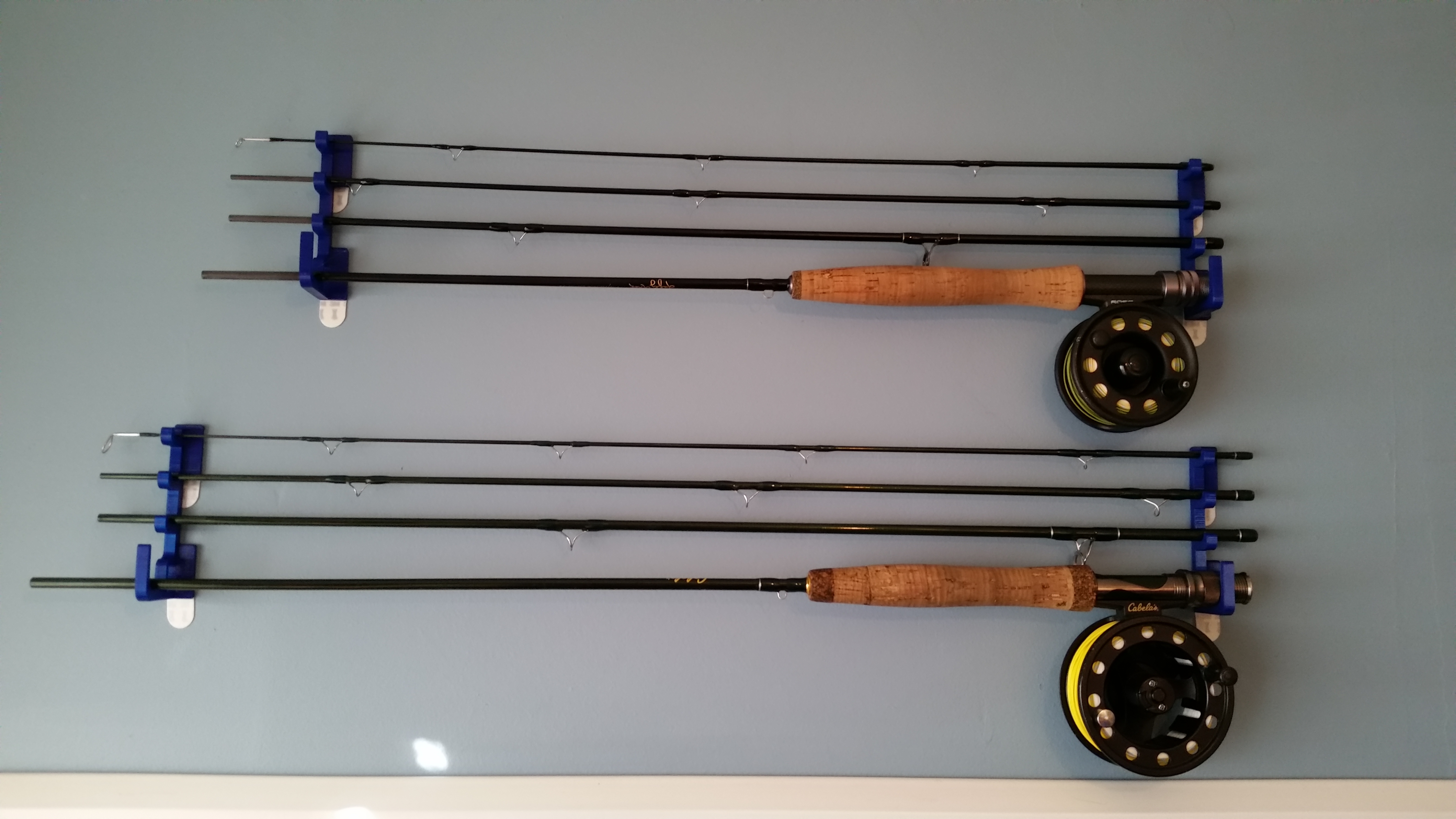 Fishing Rod Wall Bracket - Steve Lammers PhD